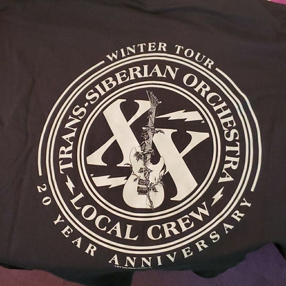 Gildan Other - TRANS SIBERIAN 20th anniversary shirt 2019 tour